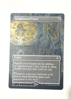 Enlightened Tutor (Borderless) Dominaria Remastered Regular - Image 1