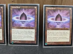 Lotus Petal (x4) - Good Condition - Magic the Gathering - Tempest - Image 4