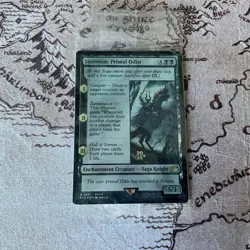 SEALED! Summon: Primal Odin - Pre-release Foil Stamped Promo - Final Fantasy MTG - Image 1