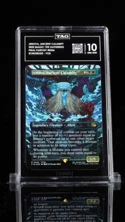 Jenova, Ancient Calamity (Borderless, Foil) - Final Fantasy - TAG Gem Mint 10 - Image 1