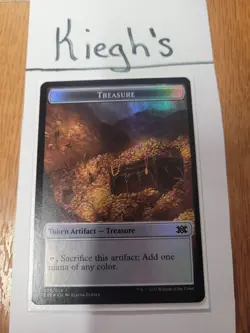 Mtg Cat Dragon / Treasure Token *Foil* - Image 2