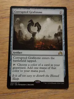Corrupted Grafstone Shadows Over Innistrad Magic the Gathering MTG Single Nice! - Image 1