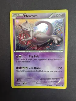 Mewtwo XY101 XY Black Star Promo Pokemon TCG LP+ FREE SHIPPING - Image 1