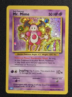 Pokemon TCG Mr. Mime CLB 013/034 2023 Classic Collection Card - NM - Image 1