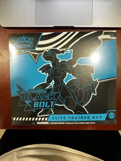 Pokemon Black Bolt Elite Trainer Box ETB Factory Sealed NEW TCG Scarlet & Violet - Image 1
