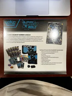 Pokemon Black Bolt Elite Trainer Box ETB Factory Sealed NEW TCG Scarlet & Violet - Image 2