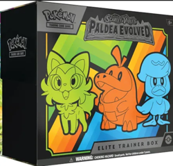 Pokemon Scarlet & Violet Paldea Evolved Factory Sealed Elite Trainer Box 820650853661 - Image 1