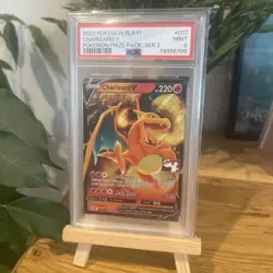 [Pop 73] 2023 POKEMON PLAY! POKEMON PRIZE PACK: SER 2 #017 CHARIZARD V PSA 9 - Image 1