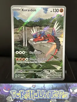 Pokemon Card Koraidon SVP EN 014 Black Star Promo Scarlet and Violet NM - Image 1