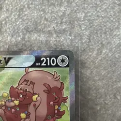 Holo Greedent V Alternate Full Art 257/264 Ultra Rare Fusion Strike Pokemon TCG - Image 2