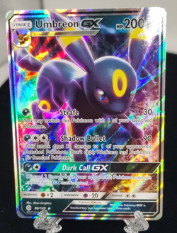 2017 Sun & Moon Pokemon TCG Umbreon GX (Full art) #80/149 Holo Ultra Rare LP !!! - Image 3