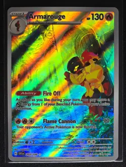 Armarouge 203/198 (Illustration Rare) Scarlet & Violet Base Set Near Mint - Image 1