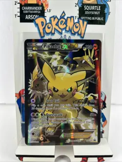 XY PROMOS PIKACHU EX XY124 POKEMON PROMO NM - Image 1
