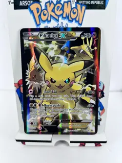 XY PROMOS PIKACHU EX XY124 POKEMON PROMO NM - Image 2