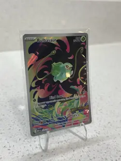 Pokemon TCG Bulbasaur Mega Evolution 132/132 Stamped Promo Contender for a 10 - Image 5