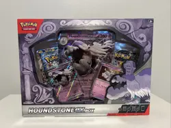 Pokemon TCG Houndstone ex Collection Box - New/Sealed In Hand 4 Boosters - Image 1