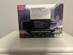 Pokemon TCG Houndstone ex Collection Box - New/Sealed In Hand 4 Boosters - Image 2