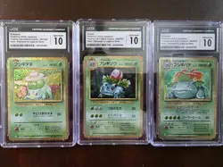 Pokemon TCG Classic: Original 9 Holo (JPN) Charizard Blastoise Venusaur CGC 10s - Image 4