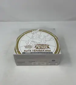Pokemon TCG Sword & Shield Brilliant Stars Factory Sealed Elite Trainer Box - Image 5