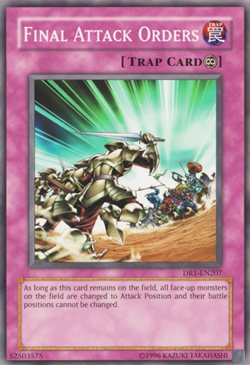 Final Attack Orders DR1-EN207 or DCR-045 Common Near Mint Yu-Gi-Oh! - Image 2