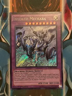 Yugioh! Invoked Mechaba - FUEN-EN032 - Secret Rare - 1st - NM - Image 1
