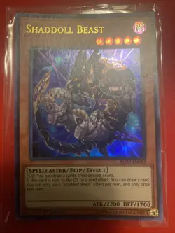 Yugioh Shaddoll Beast BLHR-EN083 Ultra Rare 1st Ed NM - Image 1
