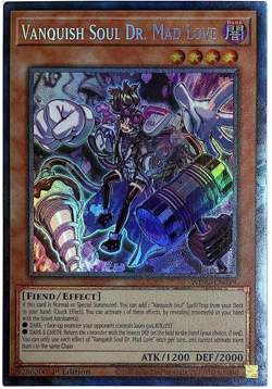 Yu-Gi-Oh! - Vanquish Soul Dr. Mad Love- WISU-EN019 - Collector's Rare - 1st Ed - Image 1