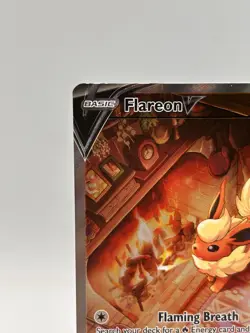 Flareon V SWSH179 - Alternate Art Black Star Promo - Pokemon Card - NM - Image 2
