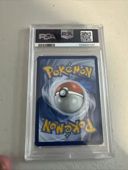 Pokemon TCG Team Rockets Meowth Card 203/182 Destined Rivals Set PSA Nm-mt 8 - Image 2