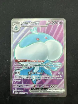 Jellicent EX 160/086 SV White Flare English Ultra Rare Card Near Mint Pokemon - Image 1
