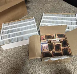 80ish Pounds Of Yugioh Cards (ships In Three Boxes Of 25 Lbs) - Image 1