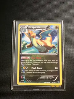 Pokemon TCG Dragonite Roaring Skies 51/108 Reverse Holo Rare Card NM - Image 1