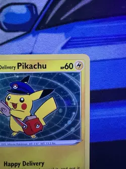 Special Delivery Pikachu SWSH074 SWSH: Sword & Shield Promo Card NM+ - Image 3