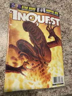 INQUEST Magazine #30 SEALED ALIENS Shadowrun card MTG RPG CCG OCT 1997 HTF - Image 1