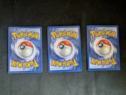 Pokemon 1st Edition French Base Set Card Lot (3) Vintage Pokemon TCG LP - Image 2