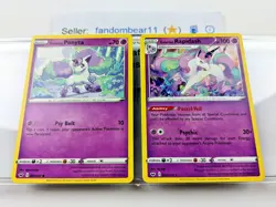 GALARIAN PONYTA & RAPIDASH EVOLUTIONS COLLECTION 2-CARD POKEMON SWSH Base Set - Image 2