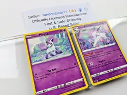 GALARIAN PONYTA & RAPIDASH EVOLUTIONS COLLECTION 2-CARD POKEMON SWSH Base Set - Image 3