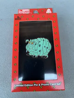 METAZOO Squonk Pin + Promo Card Set Pin Club 1st Edition Sealed IN HAND - Image 1