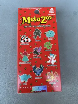 METAZOO Squonk Pin + Promo Card Set Pin Club 1st Edition Sealed IN HAND - Image 2