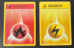 Pokemon TCG: Classic Collection Bundle - 1 x Fire and 1 x Lightning Energy Cards - Image 1