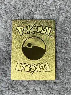 Pokemon Charizard GX HP250 Wing Attack Gold Foil Fan Art Collector Card - Image 2