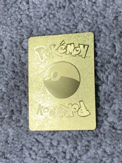 Pokemon Charizard GX HP250 Wing Attack Gold Foil Fan Art Collector Card - Image 3