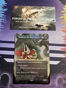 Skithiryx, the Blight Dragon Foil Secret Lair Tragic Romance SLD - Image 1