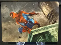 2025 Magic The Gathering Spider-Man Heroic Horde Art Series Artist Auto #21/54 - Image 1