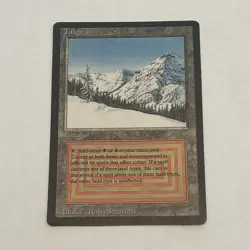 Taiga MTG Revised / 3rd Edition / Black Boarder / See photos for conditions - Image 1