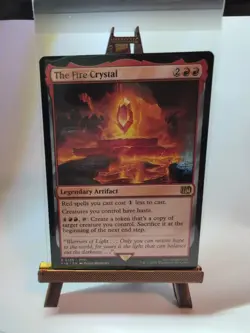 MTG ~ The Fire Crystal 🌟 Final Fantasy 🌟Near Mint ~ Rare🌐 - Image 1