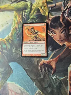 2003 Magic The Gathering Mirrodin Krark-Clan Shaman #98 MP - Image 1