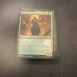 MTG STARTER COMMANDER DECK - Jasmine Boreal Of The Seven - G/W No Ability Theme - Image 1