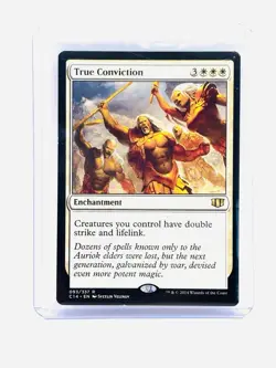 Magic The Gathering, True Conviction, Commander 2014, Regular MT/NM - Image 1
