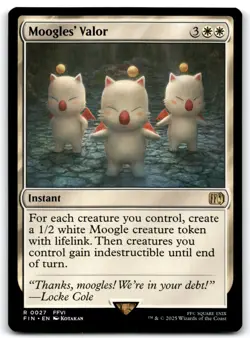 Moogles' Valor 27 FINAL FANTASY NM/Pack Fresh - Image 1